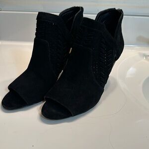 Vince Camuto open toe bootie